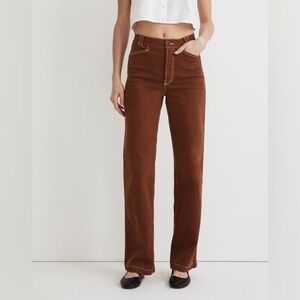 Madewell The Emmett Wide-Leg Pant: Garment Dyed Edition 27